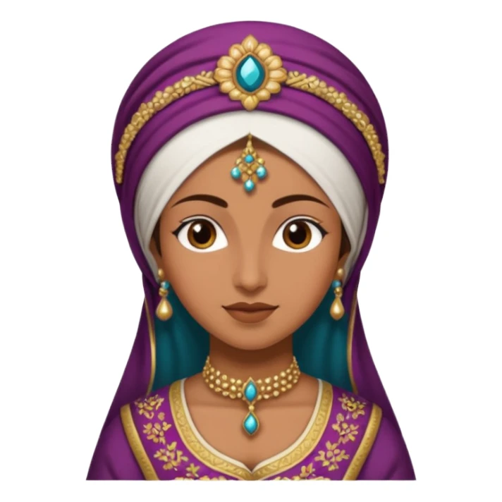 ottoman  woman sticker