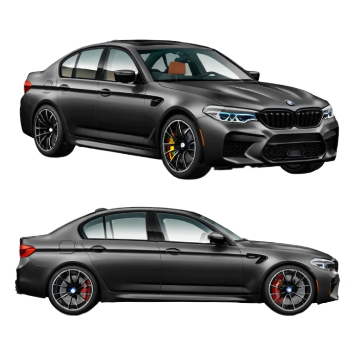 BMW M5 f90 competition sticker