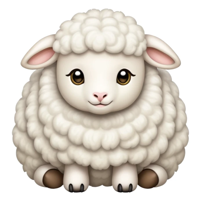 The lamb is sweet sticker