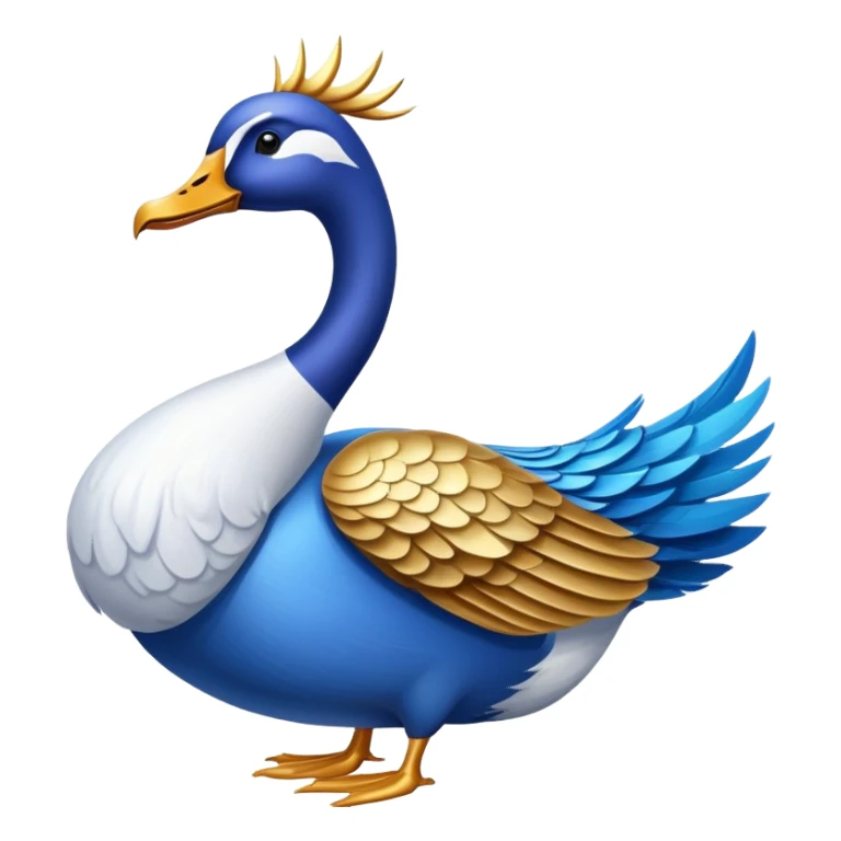 Poseidon goose sticker