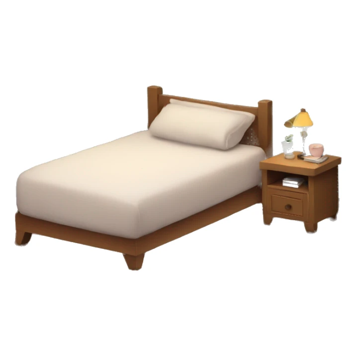 Cozy bed  sticker