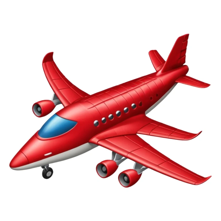 Bombordilo crocodillo with a plane body red sticker