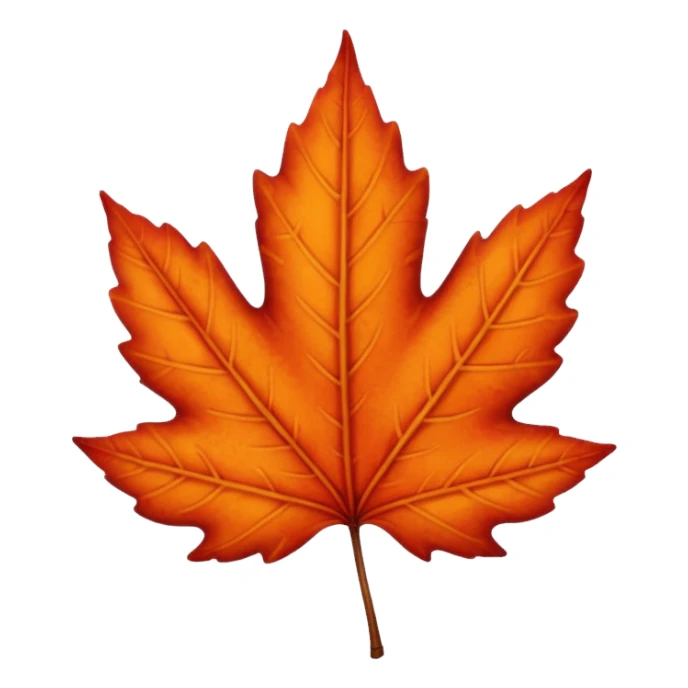 осінь листок sticker