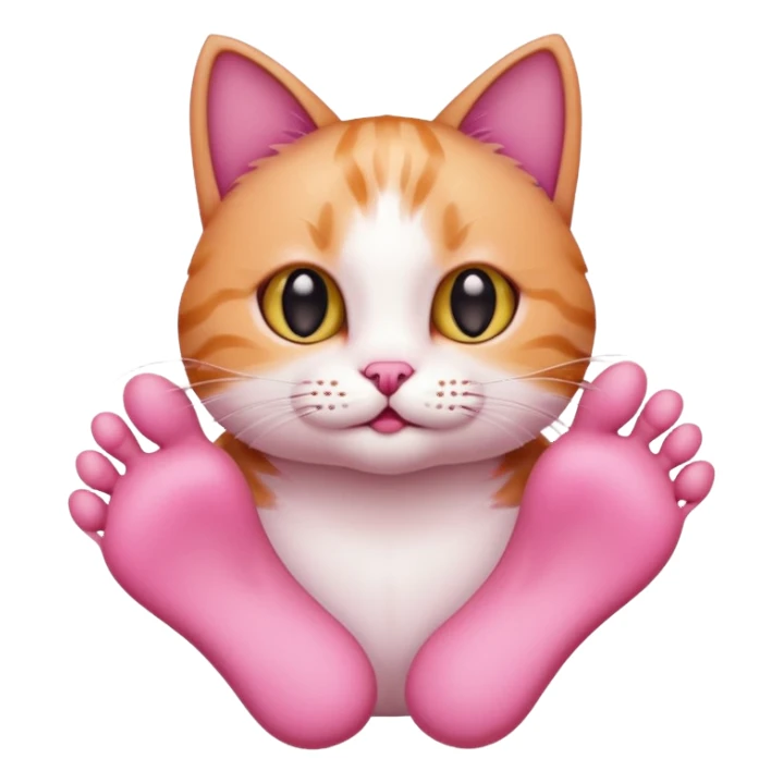 Cat with tose sticker