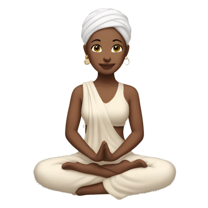 Namaste in skin colour by sticker