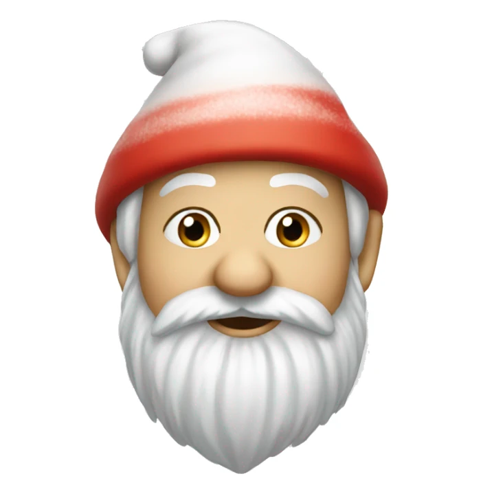 Festive gnome sticker