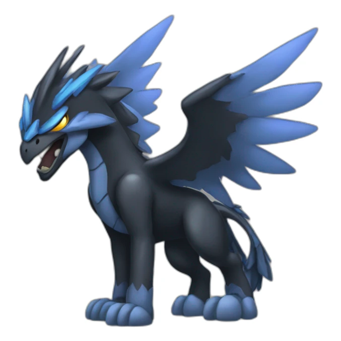 black-zekrom-mad sticker