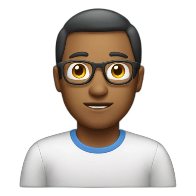 Man Behind a laptop sticker