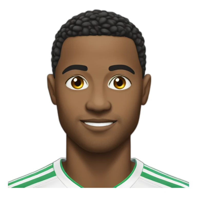 african ronaldo sticker