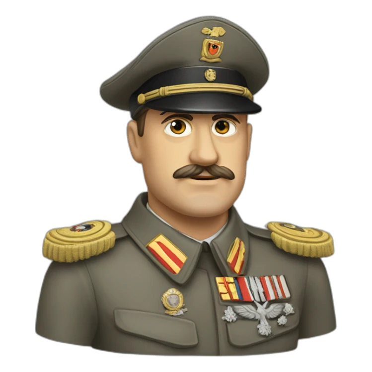 40s Germany dictator sieg heil sticker