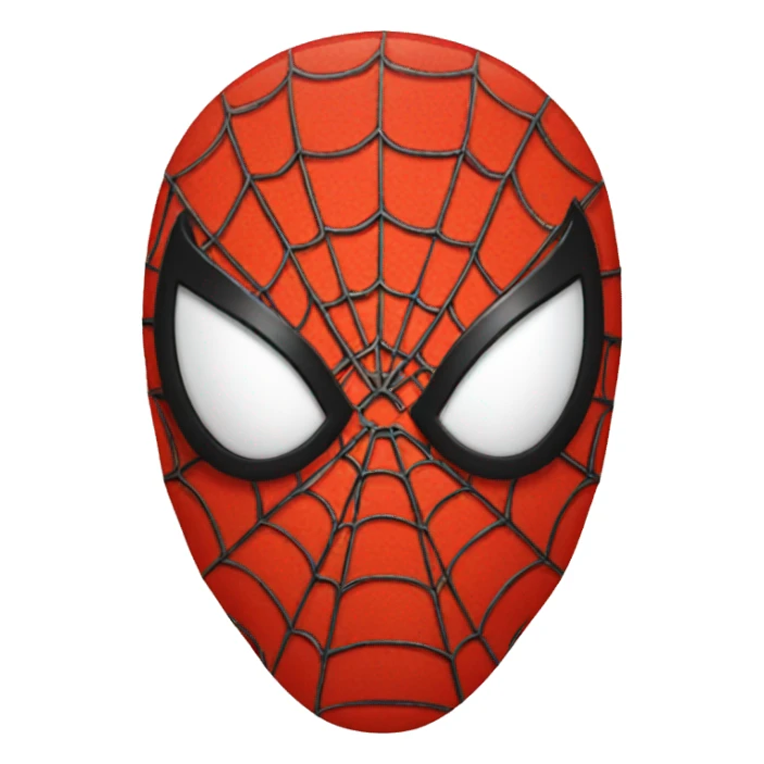 Spider man head  sticker