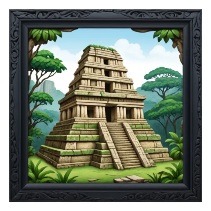 Ruinas de palenque sticker