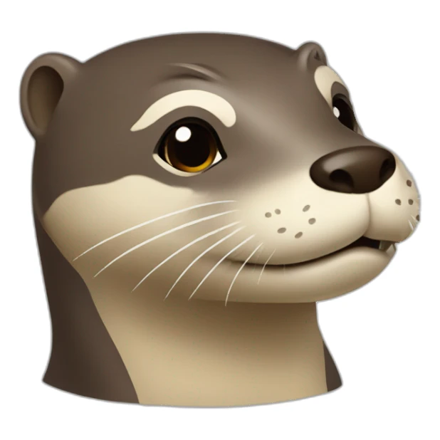 loutre ailée sticker