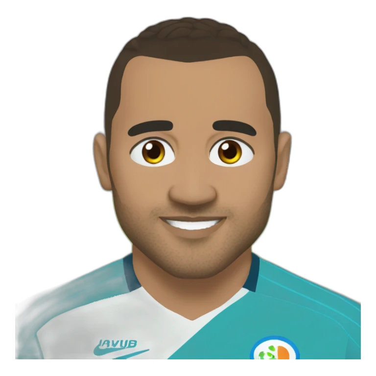 dimitri payet with velodrome behind sticker