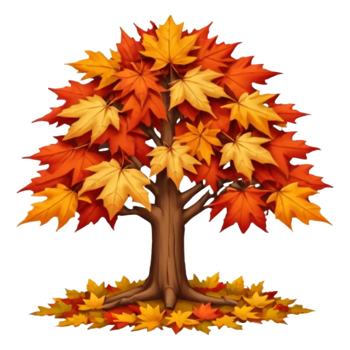 maple tree  sticker