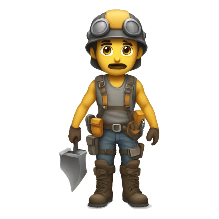 post apocalyptic builder sticker