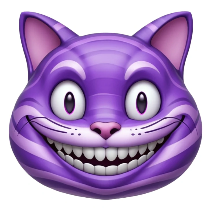 Chatshire cat sticker