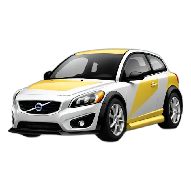 Volvo c30 sprint car sticker