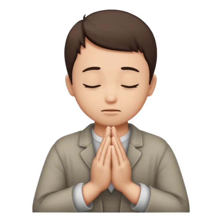 praying sticker