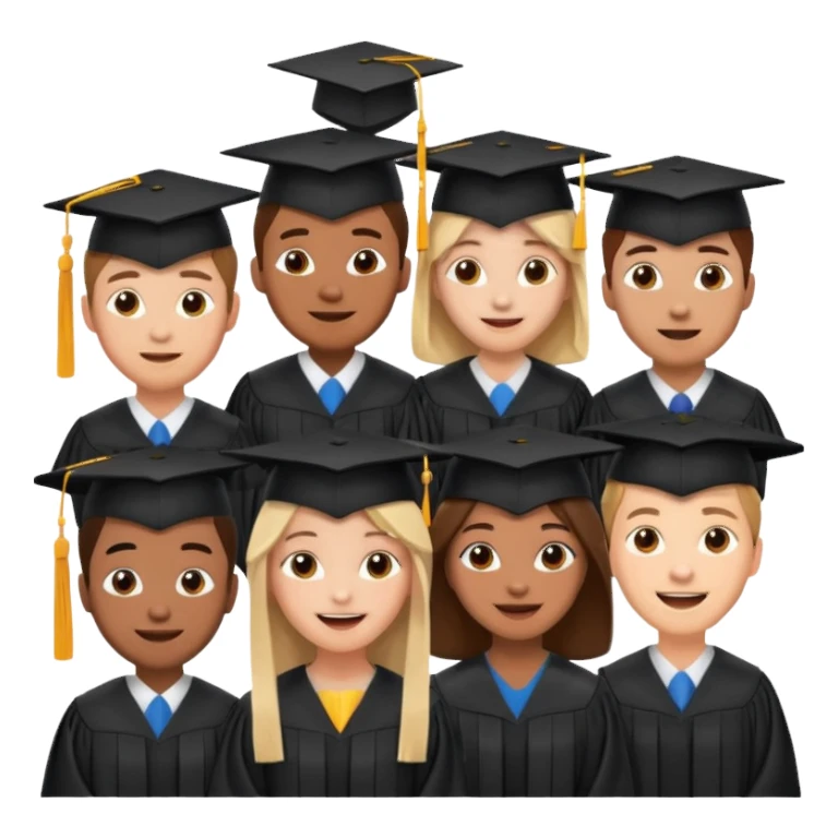 hectic graduation sticker