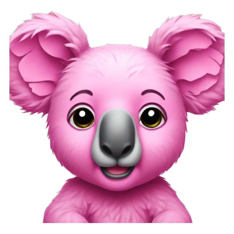 pink koala sticker