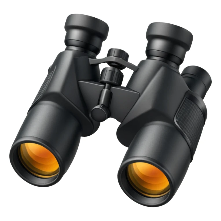 binoculars with large lenses sticker