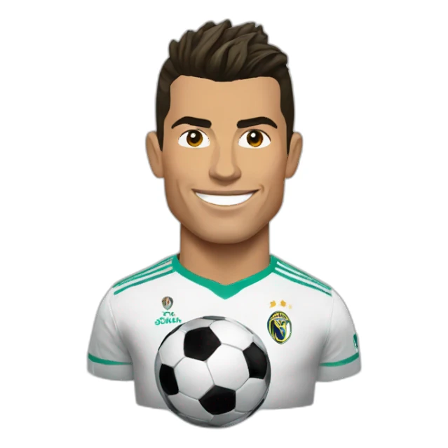 Cristiano Ronaldo Rock sticker