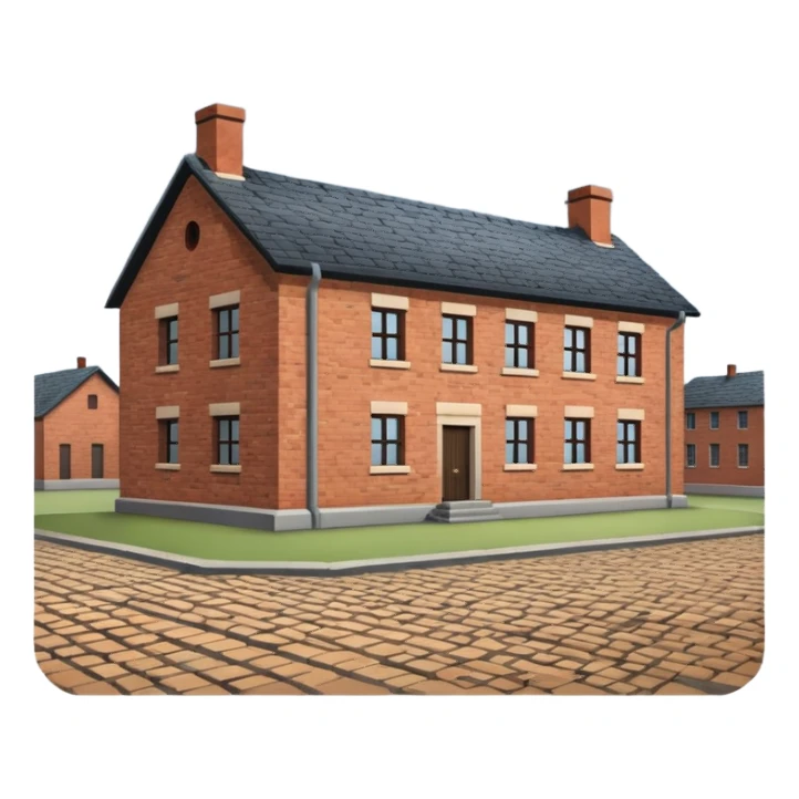 Auschwitz camp from outside sticker