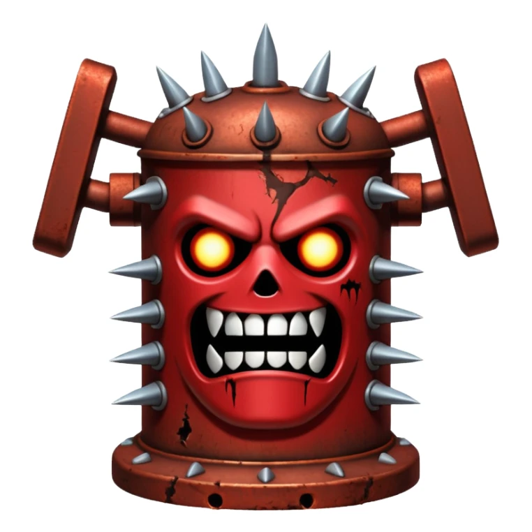 iron maiden torture device sticker