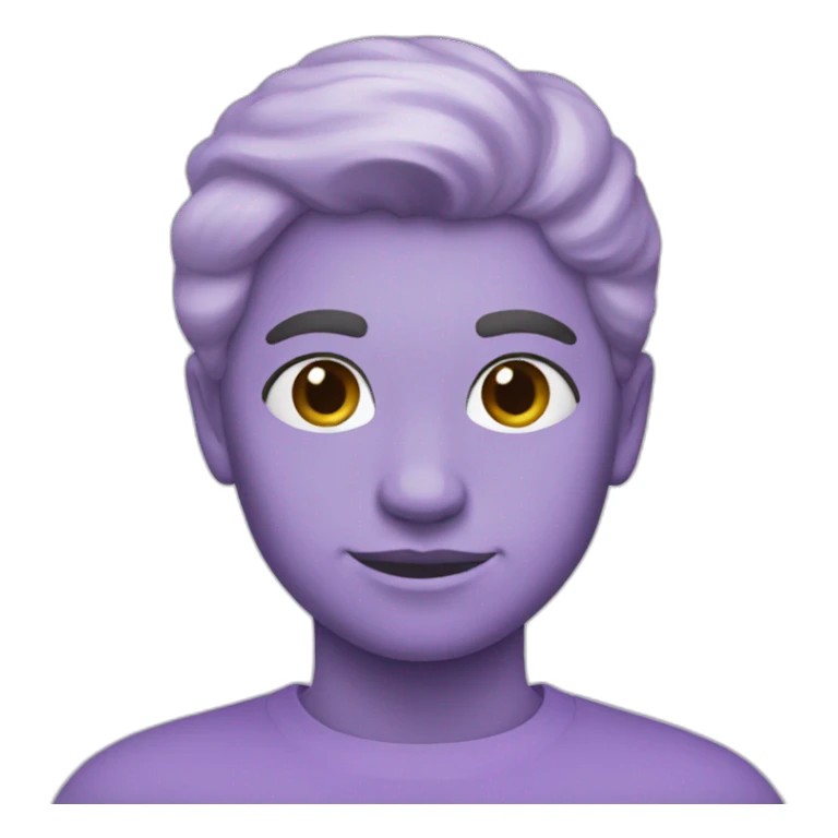 pastel purple danish sticker