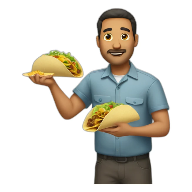 tacos on tuesday sticker