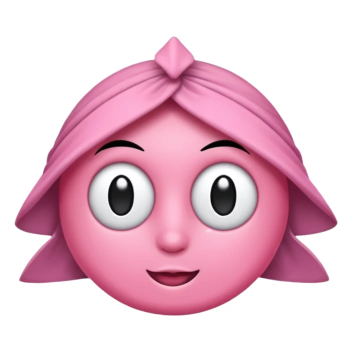 Yuvarlak pempe şeker sticker