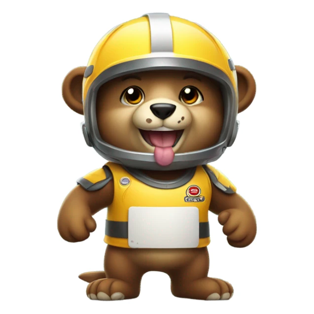 Buzz bear sticker