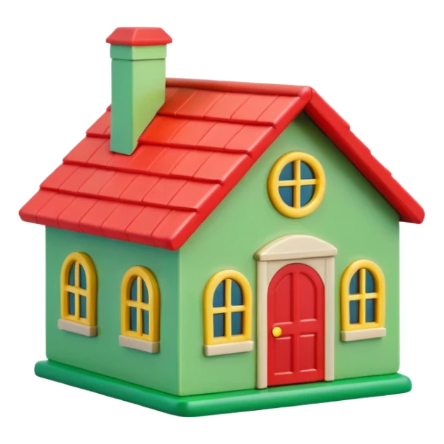 Toy House sticker