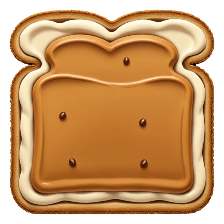 bread with biscoff sticker