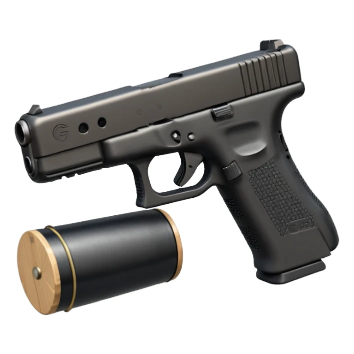 Glock 19x drum clip sticker