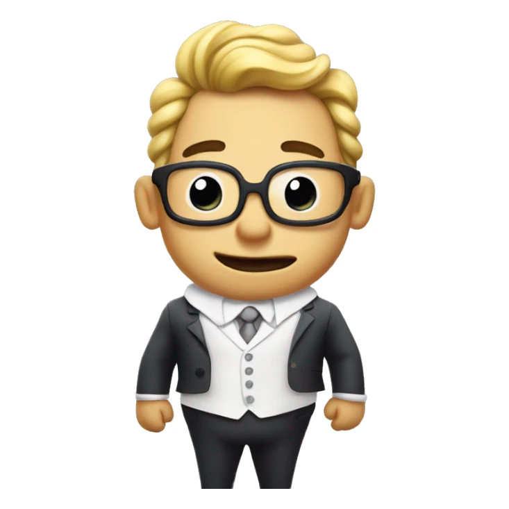 Dressy from Captain Underpants sticker