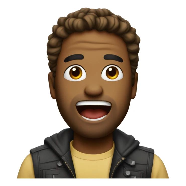 pleasantly surprised musician sticker