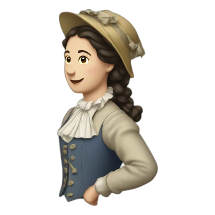 French Marianne sticker