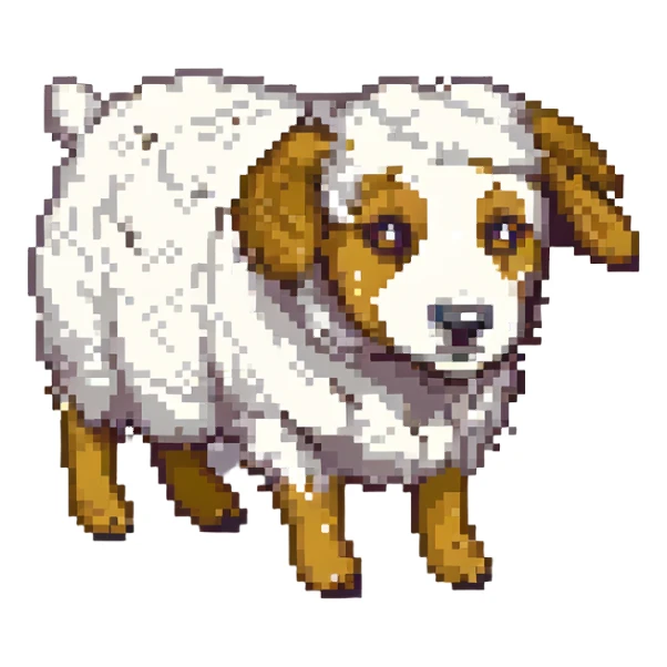 sheep dog sticker