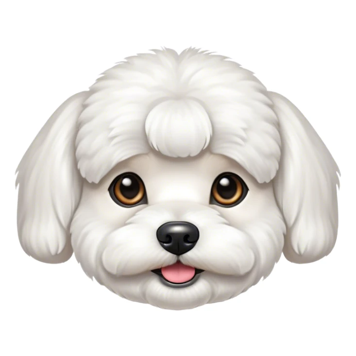 Perro bichon maltés  sticker