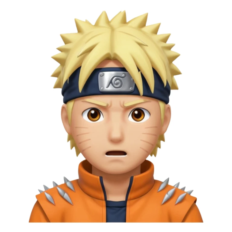 Naruto different reactions sticker