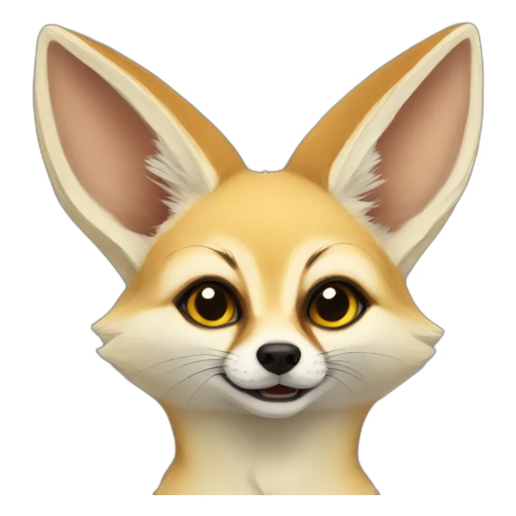 Algerian fennec sticker