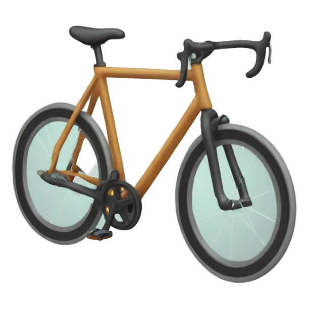 Velofahrende schlange sticker