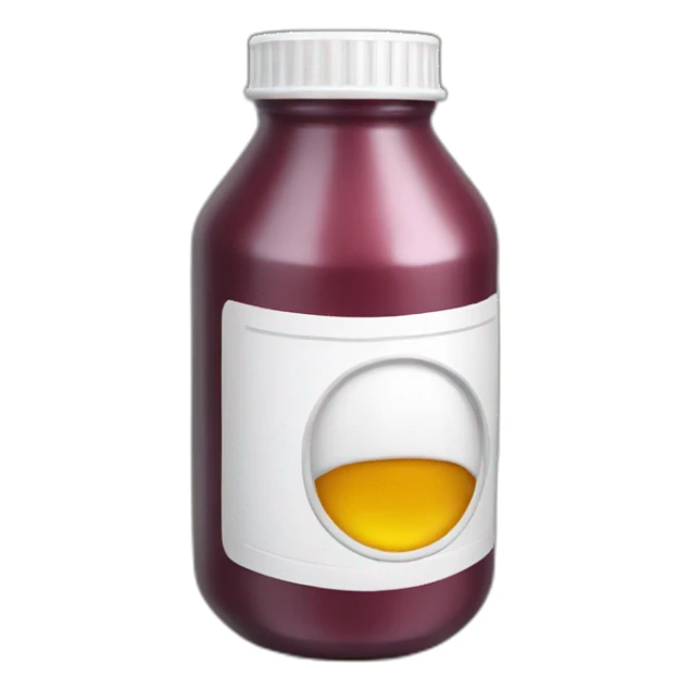 medicine with beer can sticker