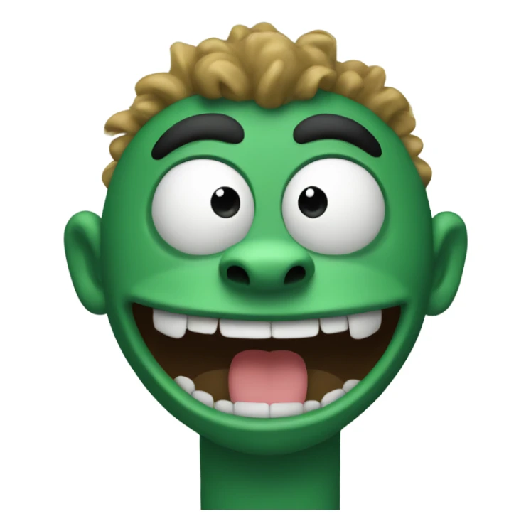 Wally the green monster sticker
