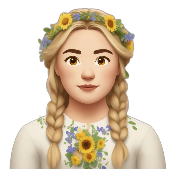 Florence Pugh’s Character in "MIDSOMMAR" sticker