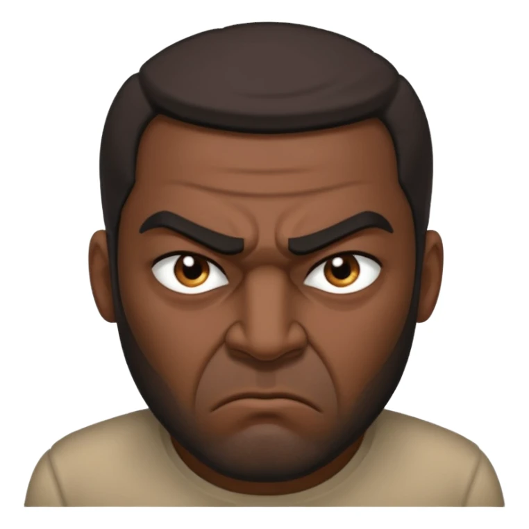 angry Iraqi, in profile sticker