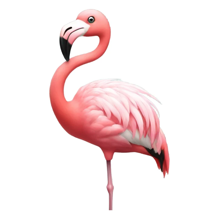 Flamingo in a bikini  sticker