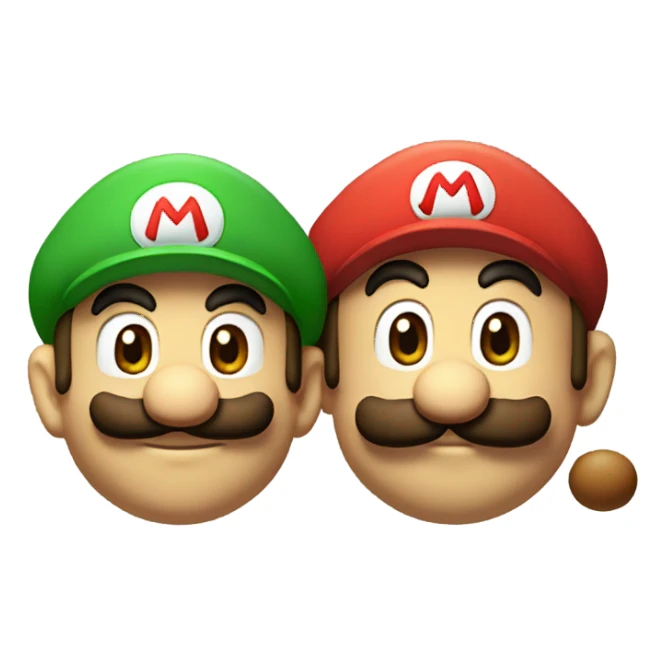 Mario & Luigi sticker